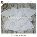 Wholesale new design blank white toddler dress